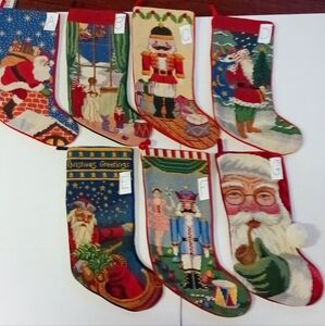 COPY - Needlepoint Christmas Stockings